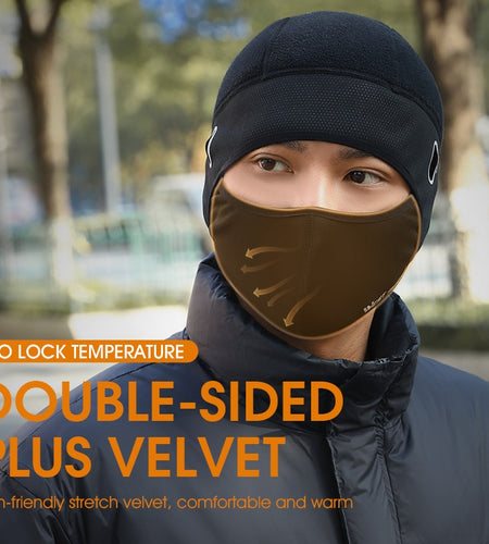 Winter Cycling Cap Face Cover MTB Bike Motorcycle Helmet Inner Liner Windproof Running Ski Sport Bicycle Skull Cap