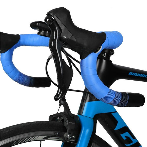 Load image into Gallery viewer, Professional Road Bicycle Handlebar Tape Anti-slip Soft Bike Handlebar Tape Shock Absorption Cycling Wrap End Plug

