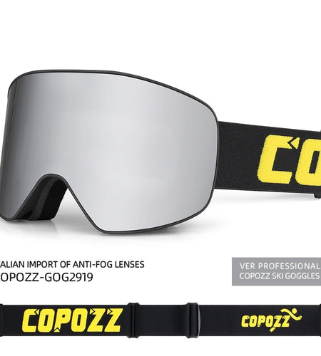 Ski Goggles Men Women double layers big Snowboard Goggles Anti-fog UV400 Skate Skiing Snowboard Goggles