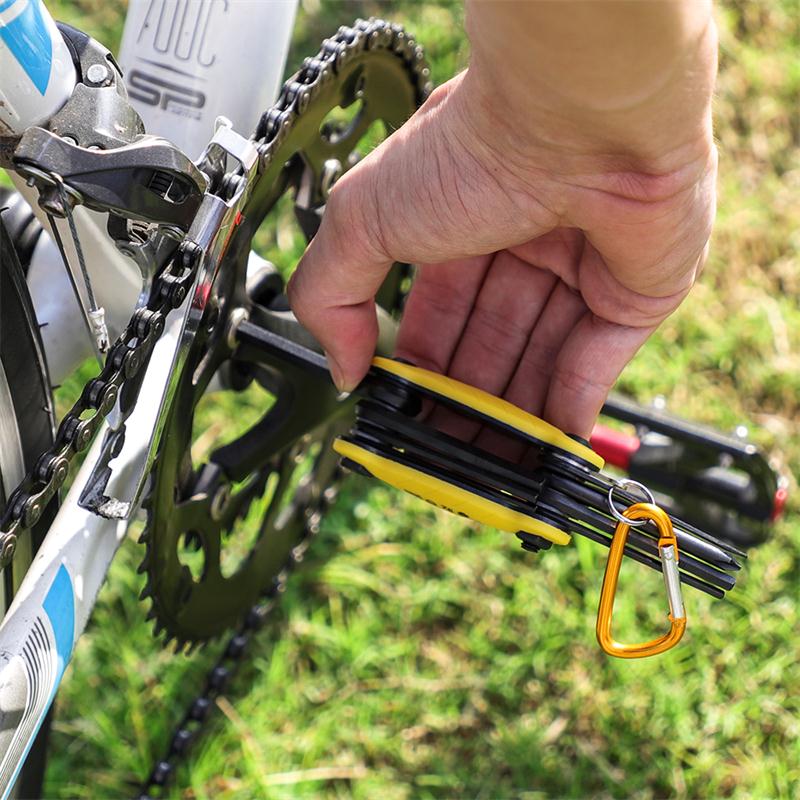 Multifunction Bicycle Repair Tools Kit Steel Allen Wrench Screwdriver Cycling MTB Mountain Bike Maintenance Tools