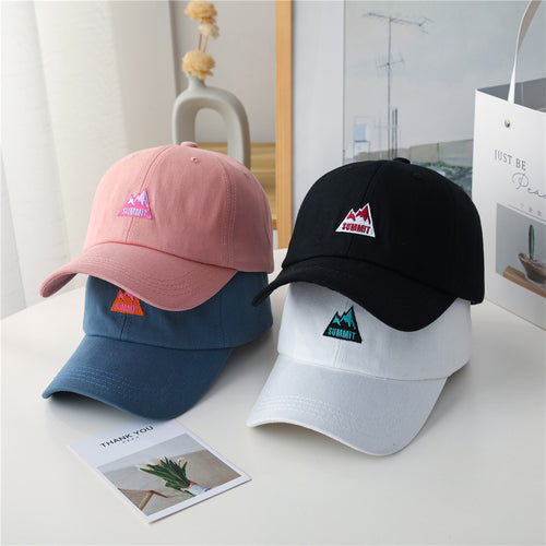 Load image into Gallery viewer, Fashion Women Baseball Cap Kpop Mountain Embroidery Bright Cap For Women High Quality Female Streetwear Sports Hat
