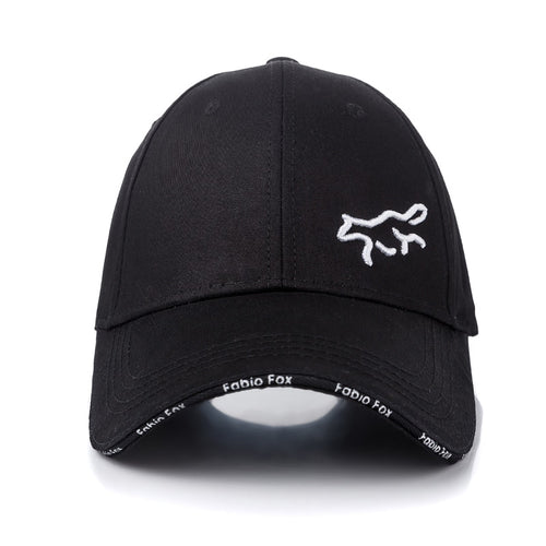 Load image into Gallery viewer, Women Cotton Cap Fashion Fabio Fox Embroidered Baseball Cap Female Casual Adjustable Outdoor Streetwear High Quality Hat
