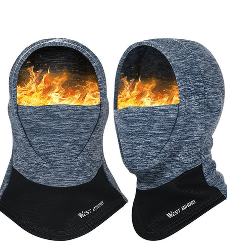 Children Teenager Cycling Cap Warm Winter Outdoor Sport Headgear Bike Balaclava Neck Warmer Ski Bicycle Running Hat