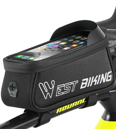 Bicycle Bag Sensitive Touch Screen Bike Phone Bag Front Frame Reflective MTB Road Cycling Accessories Panniers