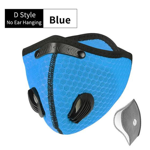 Load image into Gallery viewer, Bike Face Mask PM2.5 Anti Pollution Activated Carbon Filter Washable Cycling Sport Mask Bicycle MTB Road Bike Mask
