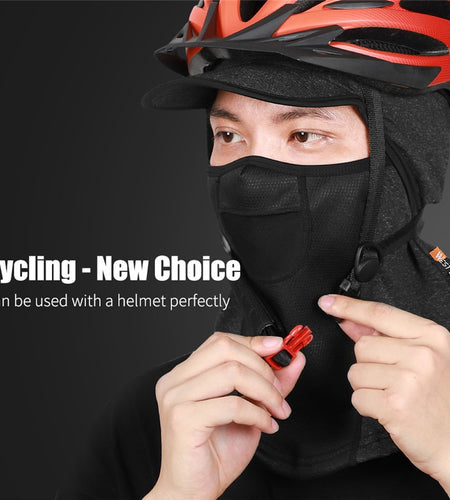 Winter Sport Cycling Cap Bike Full Face Cover Neck Warmer Men Women Scarf Ski Bicycle Motorcycle Fleece Head Cap Hat