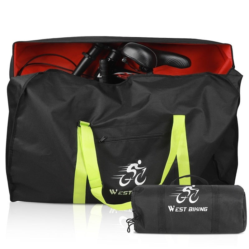 Bike Cover Storage Bag Fit for 14/16/20/26/27.5 inches 700C Folding Bike Portable Thicken Travel Carry Loading Bags