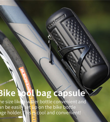 Portable Bicycle Repair Tool Kit Storage Bag Bike Pump Tire Tyre Lever Bottle Cage Cycling Repair Tools Kits Set