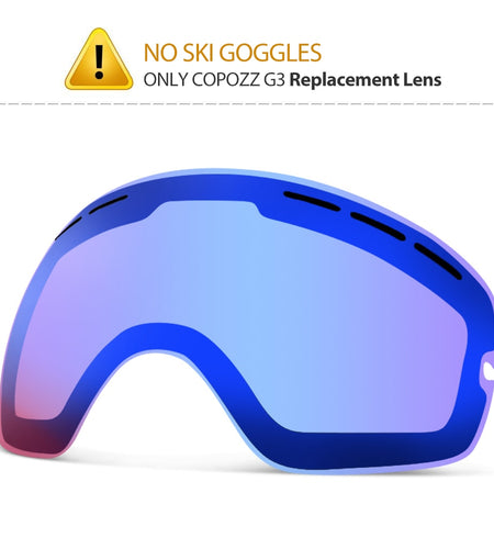 Kids goggles Replacement Lens Only Small Size Children Double anti-fog UV400 Skiing Girls Boys For Snowboard goggles For GOG-243