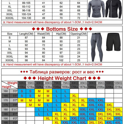 Load image into Gallery viewer, Men Tracksuit Sports Suit Gym Compression Clothing Fitness Running Set Jogging Sportwear Long Sleeves Shirts Sport Suit Rashgard
