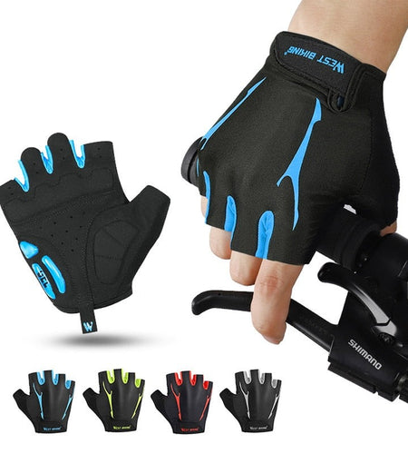 Half Finger Cycling Gloves Anti Slip Breathable MTB Road Bicycle Gloves Men Women Outdoor Sports Bike Cycling Gloves