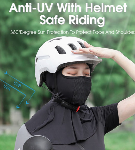 Summer Bike Cap Anti-UV Sport Running Cycling Balaclava Men Women Sun Protection Motorcycle Helmet Liner Bicycle Hat