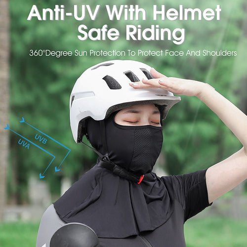 Load image into Gallery viewer, Summer Bike Cap Anti-UV Sport Running Cycling Balaclava Men Women Sun Protection Motorcycle Helmet Liner Bicycle Hat
