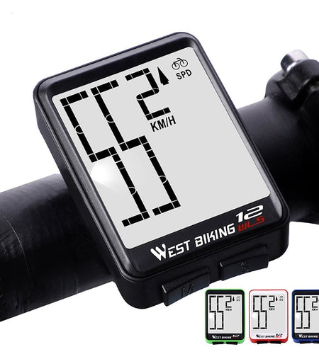 Wireless Wired Bike Computer Backlight Speedometer Odometer Rainproof Cycling Stopwatch MTB Road Bicycle Computer