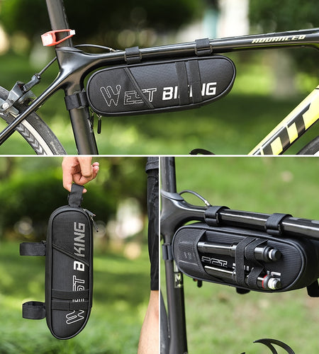 Bicycle Bag Front Tube Frame Cycling Triangle Bag Large Capacity MTB Road Bike Tools Pannier Bicycle Bag Accessories