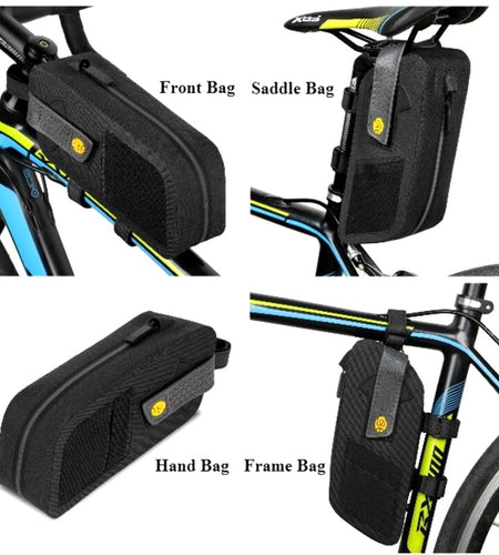 Multifunctional Bicycle Bag Front Frame Saddle Bags Reflective Rainproof Tools Pannier MTB Road Cycling Accessories