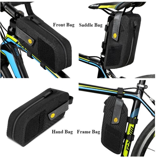 Load image into Gallery viewer, Multifunctional Bicycle Bag Front Frame Saddle Bags Reflective Rainproof Tools Pannier MTB Road Cycling Accessories
