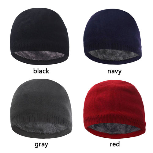 Load image into Gallery viewer, Skullies Beanies Men Knitted Hat Winter Hats For Women Caps Men&#39;s Winter Beanie Gorro Warm Thick Fur Bonnet Homme Skull Hat Cap
