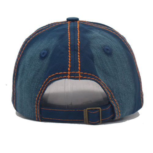 Load image into Gallery viewer, Brand Denim Jeans Vintage Men Baseball Cap Women Snapback Hats Caps For Men Summer Bone Gorras Casquette Male Baseball Hat Cap
