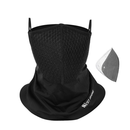 Load image into Gallery viewer, Summer Sports Scarf With Activated Carbon Filter Anti Pollution Anti-UV Breathable Running Bandana Cycling Headwear
