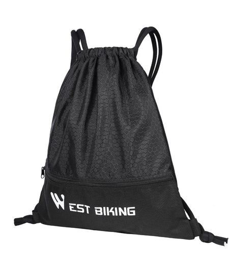 15L Portable Outdoor Bags Cycling Helmet Bag Backpack Climbing Drawstring Bags Basketball Gym Sports Travel Hiking Accessories