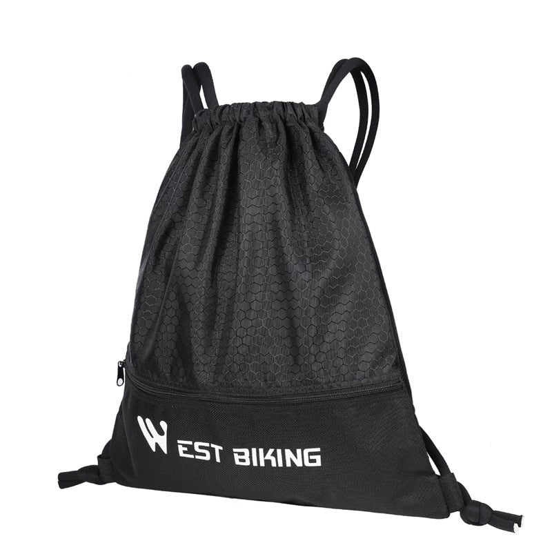 15L Portable Outdoor Bags Cycling Helmet Bag Backpack Climbing Drawstring Bags Basketball Gym Sports Travel Hiking Accessories