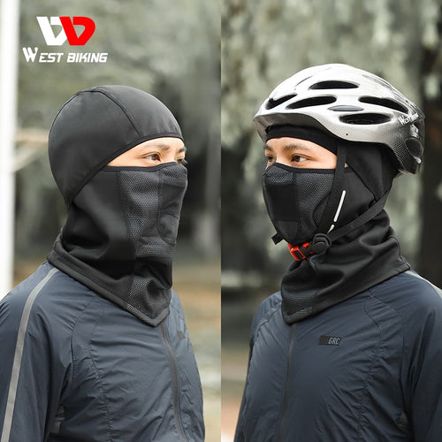 Load image into Gallery viewer, Warm Winter Cycling Cap Reflective Men Women Sport Scarf Balaclava Neck Warmer Ski Bicycle Motorcycle Running Cap Hat
