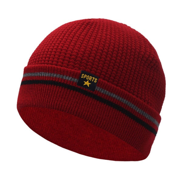 Skullies Beanies Men's Winter Hat Cap Women Knitted Hat Men Beanie Hats For Men шапка мужская Autumn Gorro Warm Skull Bonnet Cap