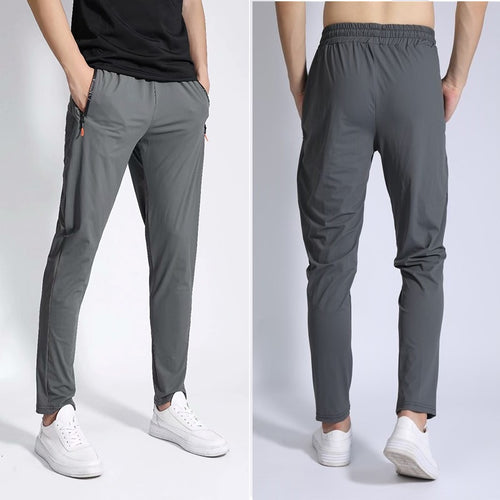 Load image into Gallery viewer, Mens Joggers Casual Pants Fitness Men Sportswear Tracksuit Bottoms Skinny Sweatpants Trousers Black Gyms Jogger Track Pants
