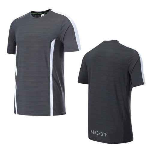 Load image into Gallery viewer, Quick Dry Men Running T-Shirts Gym Fitness Jogging Casual Sports Short Sleeve Tops Compression Sportswear Male Jersey Breathable
