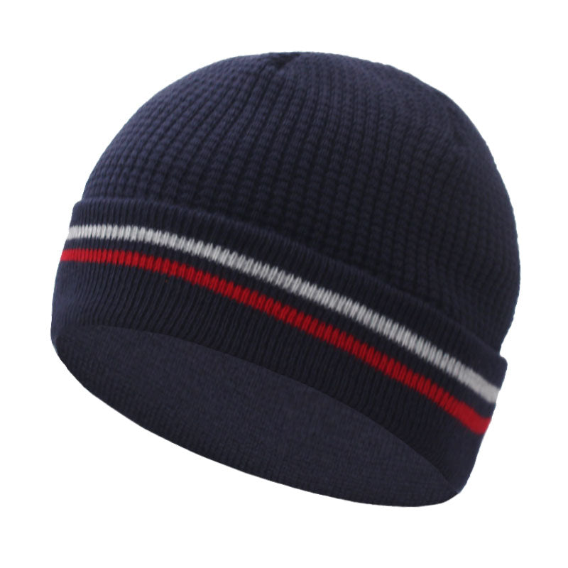 Skullies Beanies Casual Knitted Hat Men Beanie Hats For Men Women Cap Autumn Gorro Ski Warm Skull Bonnet Men's Winter Hat Cap