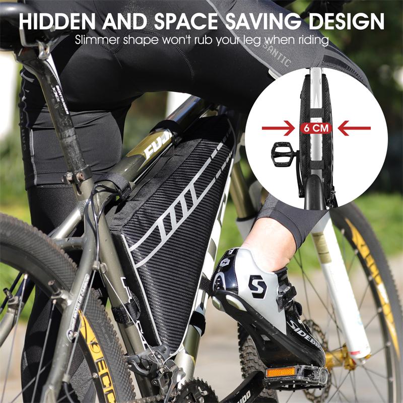 4L Large Capacity Bicycle Bag Rainproof Triangle Frame Bag MTB Road Bike Repair Tools Pannier Cycling Accessories