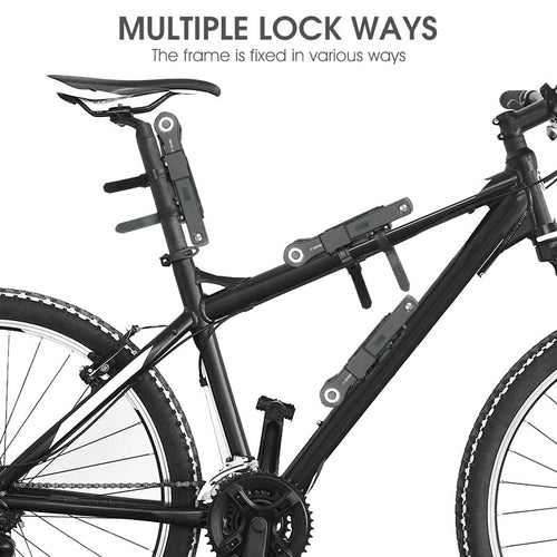 Load image into Gallery viewer, Anti Theft Combination Lock Bicycle Folding Chain Lock Heavy Duty Safety Motorcycle MTB Road Bike Electric Bike Lock
