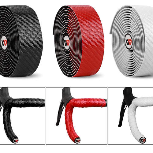 Load image into Gallery viewer, Bike Handlebar Tape EVA PU Road Bicycle Handlebar Tape Anti-slip Shock Absorption Cycling Wrap End Plug Accessories
