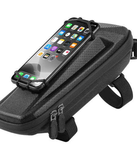 Multifunctional Bicycle Bag With Phone Holder Front Frame Top Tube Bag Waterproof MTB Bike Bag Cycling Accessories