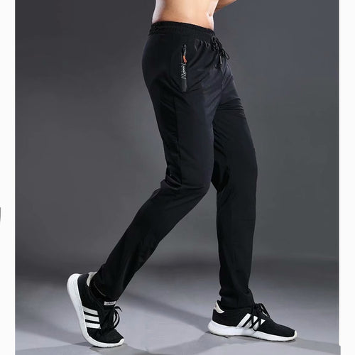 Load image into Gallery viewer, Mens Joggers Casual Pants Fitness Men Sportswear Tracksuit Bottoms Skinny Sweatpants Trousers Black Gyms Jogger Track Pants
