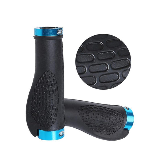 Load image into Gallery viewer, Cycling Grips Ergonomic Rubber Aluminum Road Mountain Bikes Handlebar Grips Anti-skid Bike Accessories Bicycle Grips
