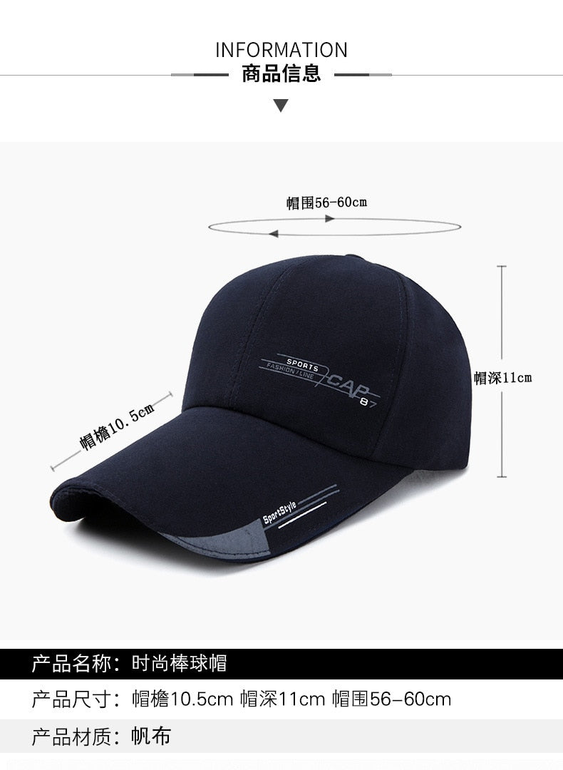 Men's Women's Hat Boys Adjustable  spring outdoor sunshade cap sunscreen sun  fishing cap summer casual baseball hat