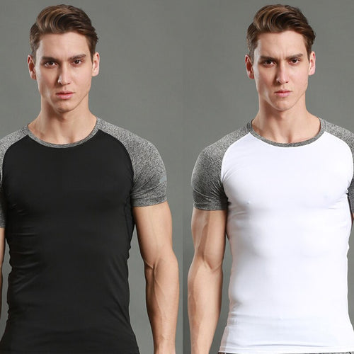 Load image into Gallery viewer, Men&#39;s T-shirt Quick-drying T-shirts for Fitness Gym Men&#39;s Running T-shirts Short-sleeved Shirts Sportswear Training
