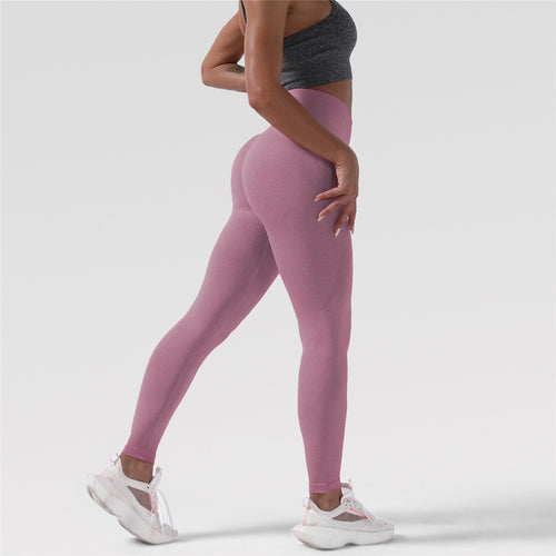 Load image into Gallery viewer, Seamless Legging Yoga Pants Sports Clothing Solid High Waist Full Length Workout Leggings for Fitness Yoga Leggings A007
