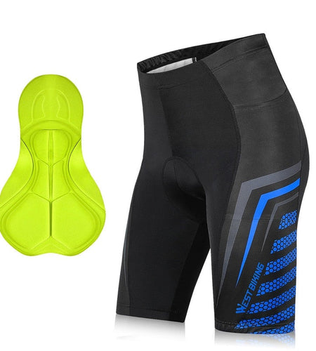 Pro Cycling Shorts Unisex Thickened Shockproof 3D Pad MTB Road Bike Team Tights Summer Breathable Underwear Shorts