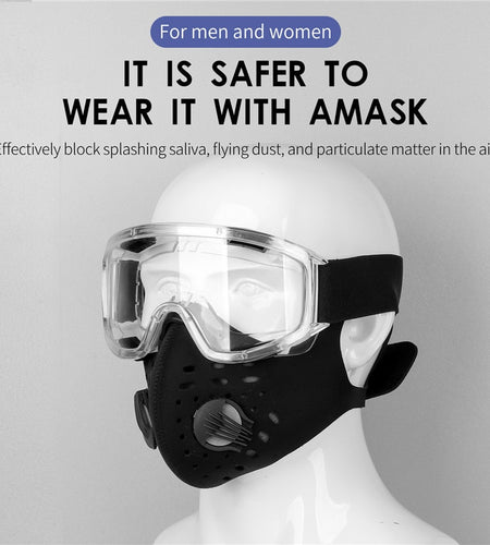 Anti-fog Cycling Glasses Professional Protective Goggle HD Dust-proof Men Women Used With Mask Goggles