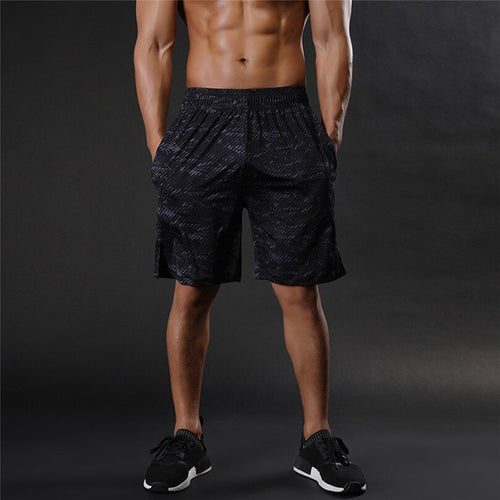 Load image into Gallery viewer, Running Shorts Men Training Marathon Sweatpants Dry Fit Fitness Gym Printing Sport Shorts With Pocket Plus Running Shorts Jogger
