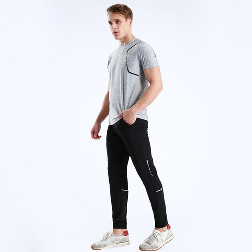 Load image into Gallery viewer, Sports pants Plus Size men&#39;s jogger fitness sports trousers new fashion printed muscle men&#39;s fitness training pants
