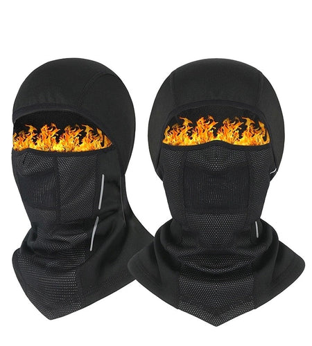 Warm Winter Cycling Cap Reflective Men Women Sport Scarf Balaclava Neck Warmer Ski Bicycle Motorcycle Running Cap Hat