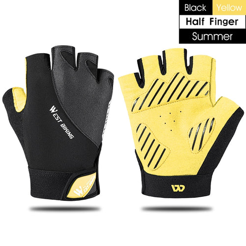 Load image into Gallery viewer, Summer Cycling Gloves MTB Mountain Road Bike Half Finger Gloves Men Women Bicycle Gym Fitness Non-slip Sports Gloves
