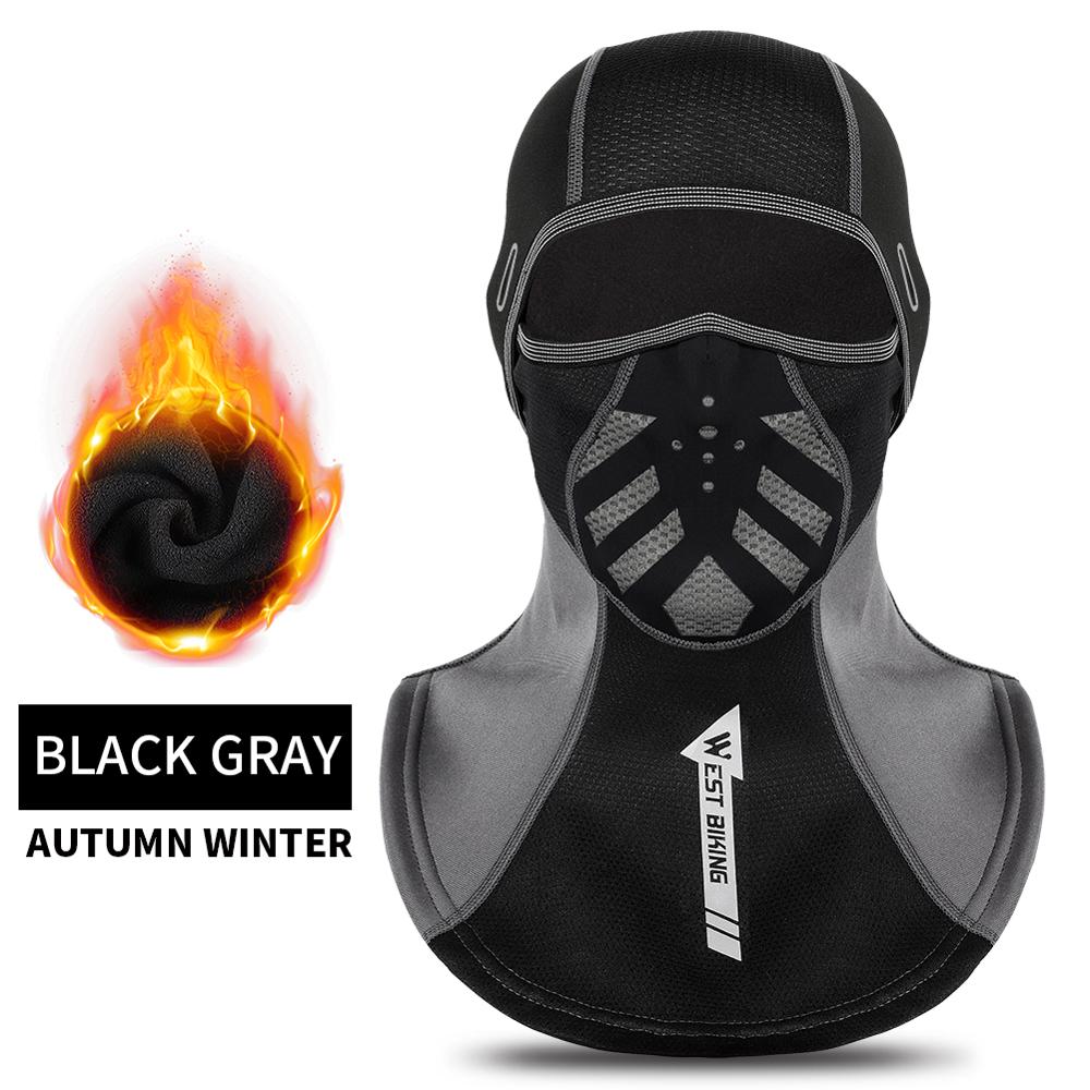 Warm Winter Cycling Cap Reflective Men Women Sport Scarf Balaclava Neck Warmer Ski Bicycle Motorcycle Running Cap Hat