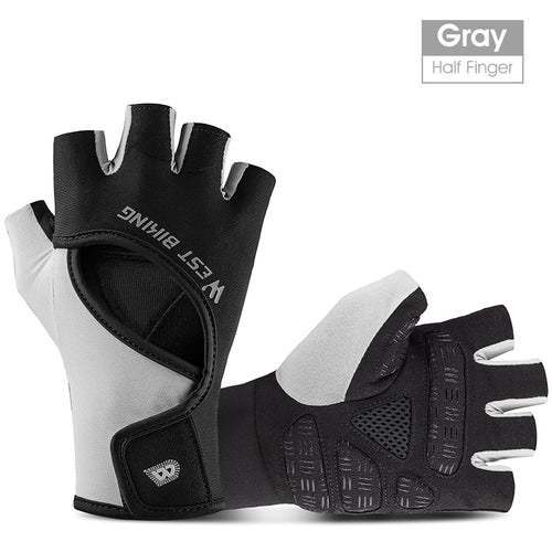 Load image into Gallery viewer, Half Finger Cycling Gloves Shockproof Wear Resistant Breathable MTB Road Bicycle Gloves Men Women Sports Bike Gloves
