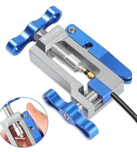 2 in 1 Bicycle Brake Hydraulic Hose Needle Driver Cutter Repair Tool for MTB Road Bike Hydraulic Brake BH90 BH59