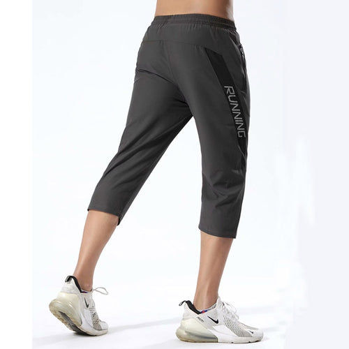 Load image into Gallery viewer, Men&#39;s 3/4 Sports Pants Running Shorts Gym Wear Fitness Workout  Tennis Basketball Soccer Training Leggings
